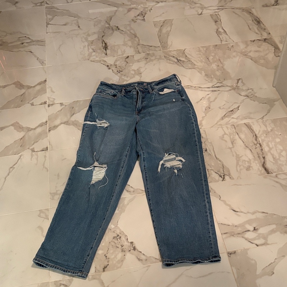 Old Navy High-Rise Blue Jeans